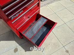 Snap-on Red Metal Tool Cabinet 11 Drawer Wheeled KRA-80 F KRA412B