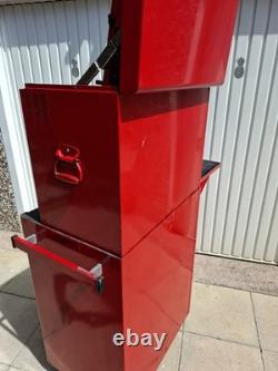 Snap-on Red Metal Tool Cabinet 11 Drawer Wheeled KRA-80 F KRA412B
