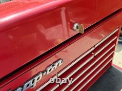 Snap-on Red Metal Tool Cabinet 11 Drawer Wheeled KRA-80 F KRA412B