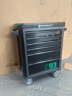 Stahlwille 93/6 A TTS93 6 Drawer Mobile Roller Cabinet Black