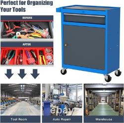 Stainless Steel Rolling Tool Cabinet, Drawer & Cabinet Trolley, Toolbox Workshop