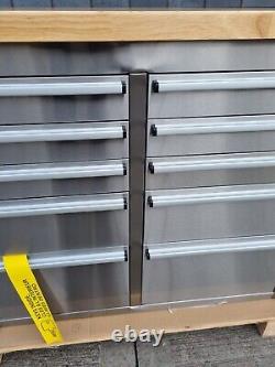 Stc7200b 72in Stainless Steel 15 Drawer Work Bench Tool Cabinet 24-10-22 15