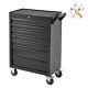 Steel Lockable Tool Cabinet Cart 7 Drawers Storage Trolley Mobile Garage Toolbox