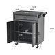 Steel Tool Chest Rolling Storage Drawer Cabinet Organizer Cart Lockable With Key