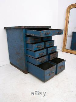 Steel Workshop Storage Tool Cabinet Bank Of Drawers