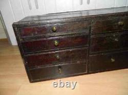 Stunning Vintage Engineers Cabinet 11 Drawers Industrial Antique Tool Chest