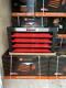 Tool Box Roller Cabinet Steel Red Deluxe Chest 4 Drawers Full Of Tools Widmann