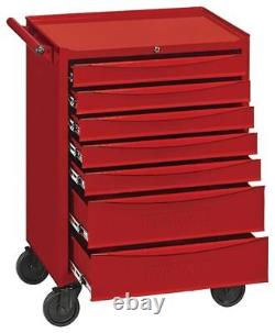 Teng Tools 26 Classic Cabinet 7 Drawers Red