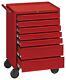 Teng Tools 26 Classic Cabinet 7 Drawers Red