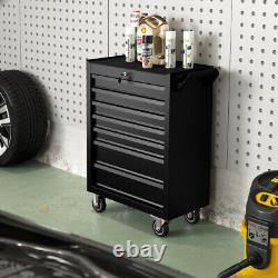 Tool Box Chest Cabinet 7 Drawer Garage Storage Tools Station Trolley Heavy Duty