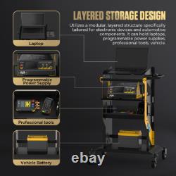 Tool Box Chest Roller Cabinet Storage Workshop Heavy Duty Tool Trolley Cart UK