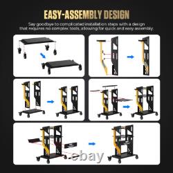 Tool Box Chest Roller Cabinet Storage Workshop Heavy Duty Tool Trolley Cart UK