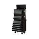 Tool Box Roller Cabinet Steel Chest 16 Drawers Black 3pc Us Pro Tools