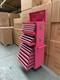 Tool Box Roller Cabinet Steel Chest 16 Drawers Pink 3pc Us Pro Tools