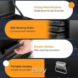 Tool Box Tool Chest 6 Drawer Steel Lockable Garage Storage Cabinet Bl