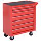 Tool Cabinet Chest Rolling 7 Drawer Lockable Metal Box Garage Trolley Durhand