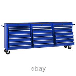 Tool Cabinet With Drawer Cart Wheel Trolley Tool Workshop Storage Chest ToolBox