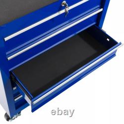 Tool Cabinet with 5 Drawers Storage Toolbox Tools Trolley Chest Garage Organiser