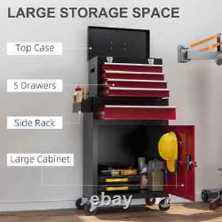 Tool Chest Box Roller Cabinet Lockable Storage Organizer Drawers Garage Workshop