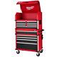 Tool Chest Cabinet 36 In. 12-drawer Ball Bearing Slides Lid Gas Struts Steel Red