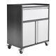 Tool Chest Cabinet Box Metal Large Double Door &drawer Storage Cupbpard Workshop