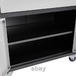 Tool Chest Cabinet Box Metal Large Double Door &Drawer Storage Cupbpard Workshop