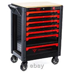 Tool Chest Cabinet Box X-large Rollcab With Tools Ball Bearing Slides