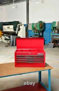 Tool Chest New Hilka 6 Drawer Red Metal Garage Tools Box Cabinet Storage Unit