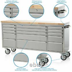 Tool Storage Chest Garage Drawer Work Bench Cabinet Organizer Rolling Heavy Duty