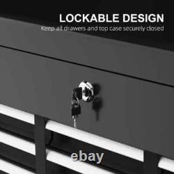 Tool Storage Organizer 6Drawers Chest Box Lockable Cabinet Ball Bearing Runners