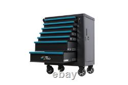 Tool Trolley Cabinet On Wheels 7 Drawers Workshop Storage Chest Toolbox