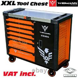 Tool Trolley Cabinet With Tools Workshop Storage Chest Carrier Toolbox Toolchest