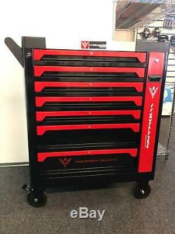 Tool Trolley Cabinet with 399 Tools Steel Workshop Storage Chest Carrier ToolBox