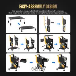Tool Trolley Cart Roller Cabinet Garage Workshop with Drawer Diagnostic Service