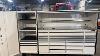 Tool Vault 84 Roller Cabinet With Hutch Along With 28 3 Drawer Locker