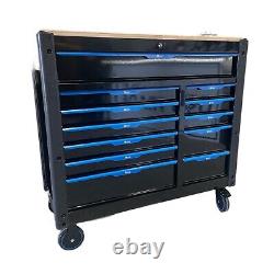 Toolbox Tool Chest Trolley Roller Cabinet With 10 Drawer Full Of Tools & Storage