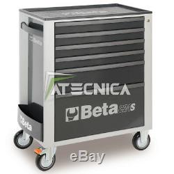 Trolley New Workshop Service Manual Beta C24 C24S G/6 Grey with 6 Drawers Tool