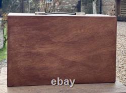 UNION 7 Drawer Engineers Cabinet Toolmakers Toolbox Tool Box 2 Keys Wood Vintage