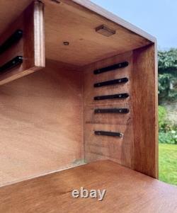 UNION 7 Drawer Engineers Cabinet Toolmakers Toolbox Tool Box 2 Keys Wood Vintage