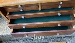 Union Engineers 7 Drawer Vintage Tool Chest/ Cabinet VGC