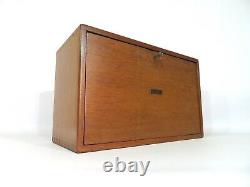 Union Engineers Toolmakers Wooden Cabinet Tool Chest 5 Drawers