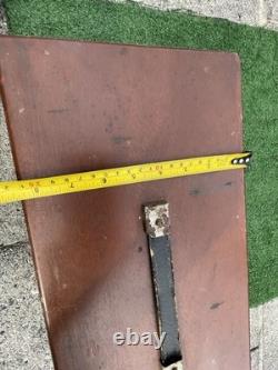 Union Wooden 5 Drawer Engineers Tool Makers Tool Box Cabinet Chest Vintage Store