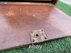 Union Wooden 5 Drawer Engineers Tool Makers Tool Box Cabinet Chest Vintage Store