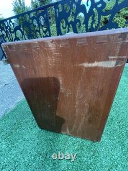 Union Wooden 5 Drawer Engineers Tool Makers Tool Box Cabinet Chest Vintage Store