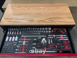 Us Pro Tool Chest Box With Tools Trays 12 Drawer Roller Cabinet 291 Pc