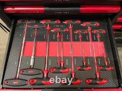 Us Pro Tool Chest Box With Tools Trays 12 Drawer Roller Cabinet 291 Pc