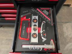 Us Pro Tool Chest Box With Tools Trays 12 Drawer Roller Cabinet 291 Pc