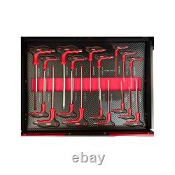 Us Pro Tool Chest Box With Tools Trays 7 Drawer Roller Cabinet 250 Pc