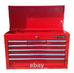 Us Pro Tools Affordable Mechanics Tool Storage Chest Box Tool Cabinet 9 Drawers