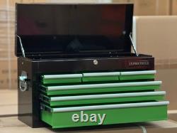 Us Pro Tools Green Black Mechanics 6 Drawers Tool Storage Chest Box Cabinet